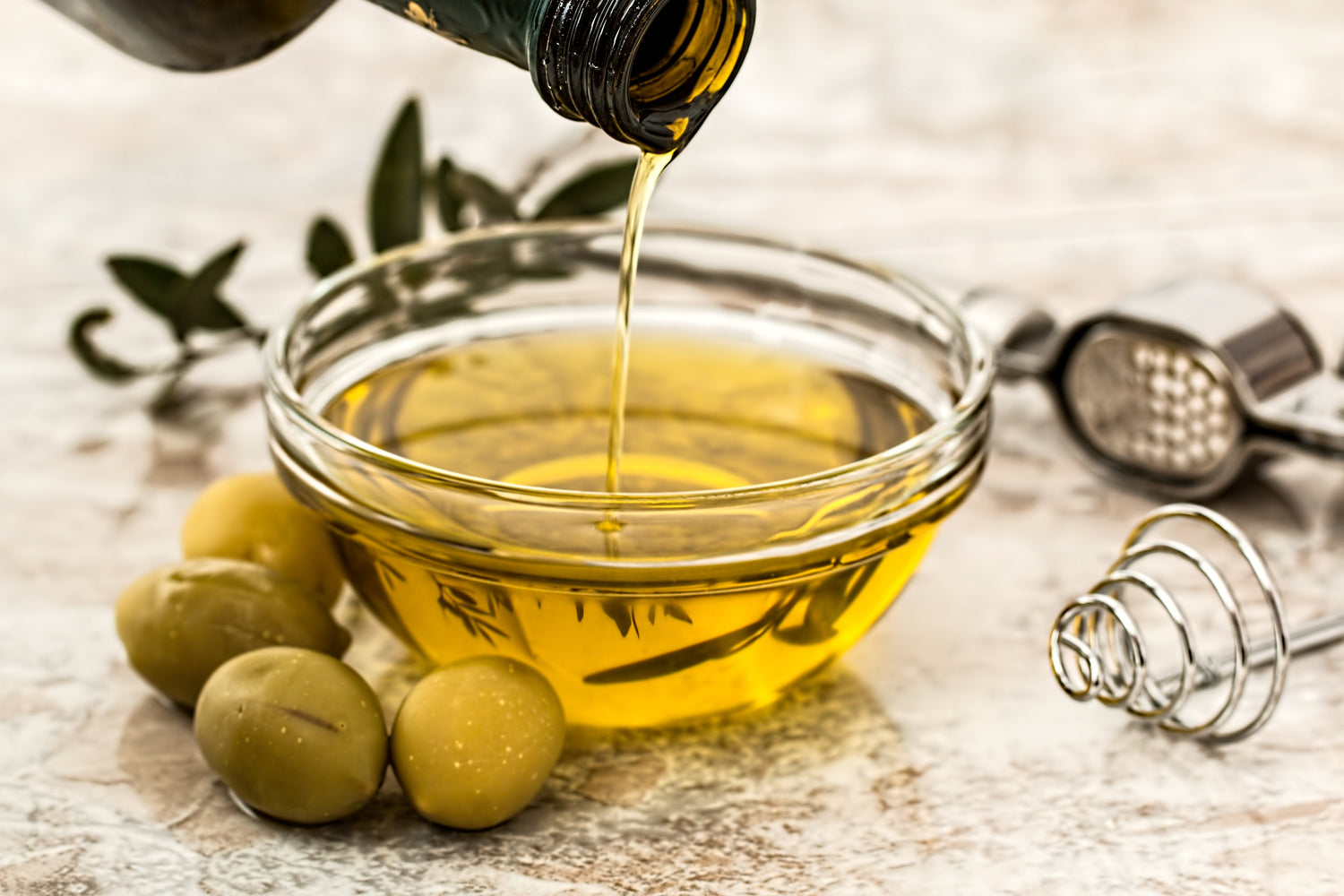 Olivenöl für die Haut
