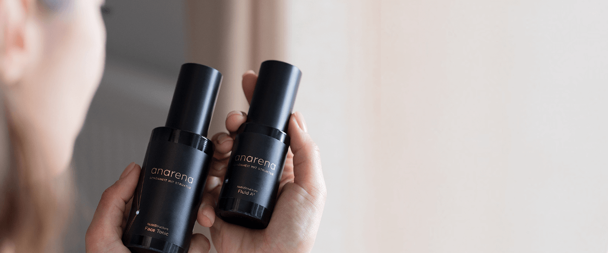 anarena Anti-Aging Hautpflegeroutine - Face Tonic und Fluid A3